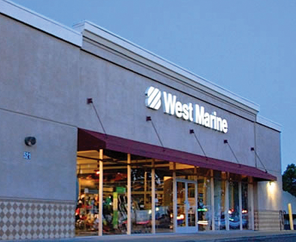 West Marine in Pleasant Hill storefront